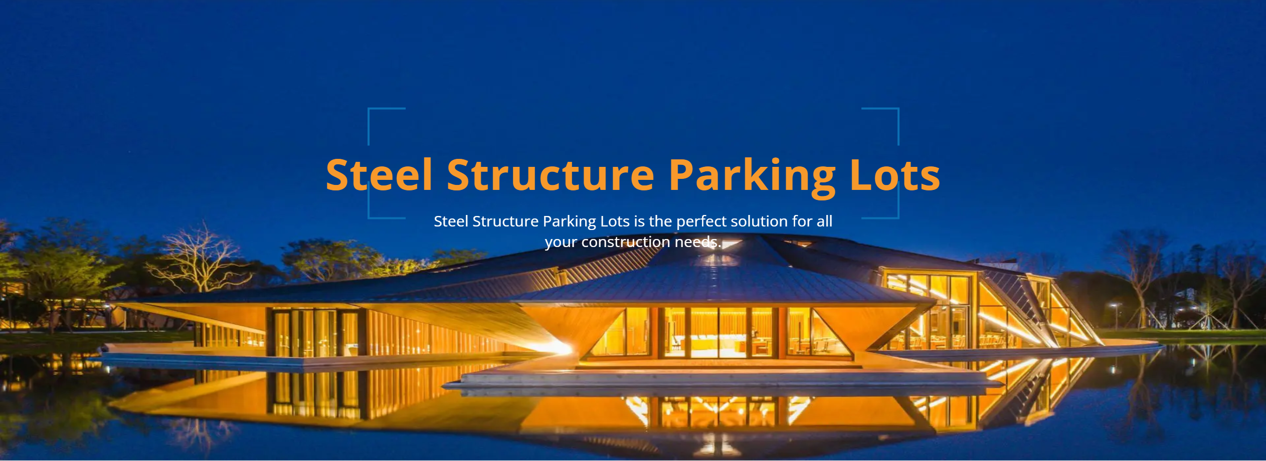 Steel Structure Parking Lots